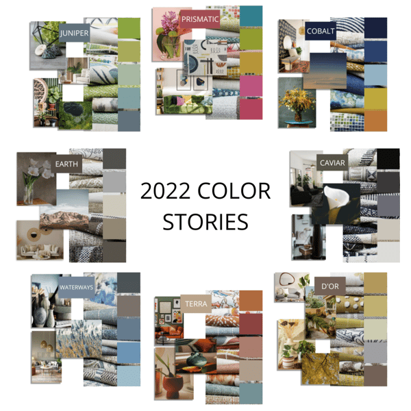 Color story collages