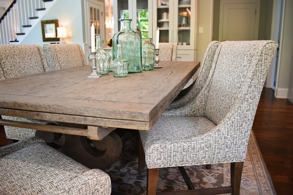 Recover Dining Room Chairs With, Diy Fabric Dining Chair