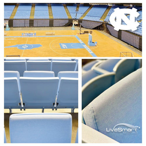 UNC Dean Dome + LiveSmart